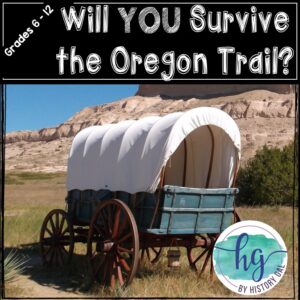 Oregon Trail simulation game