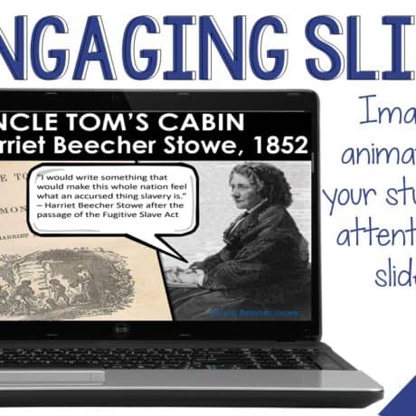 Events Leading to the Civil War Power Point Presentation - By History Gal