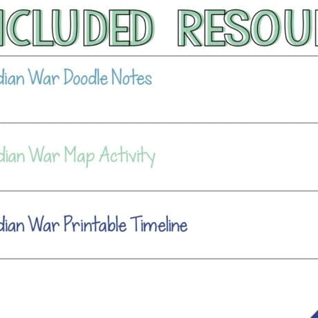 French and Indian War Lesson Bundle - By History Gal