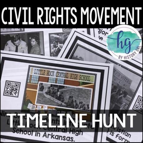 Civil Rights Movement Timeline Activity - By History Gal
