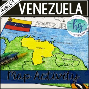Venezuela Map Activity