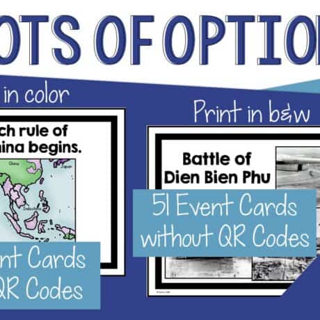 Vietnam War Timeline Activity | US History | Print & Digital Worksheets ...